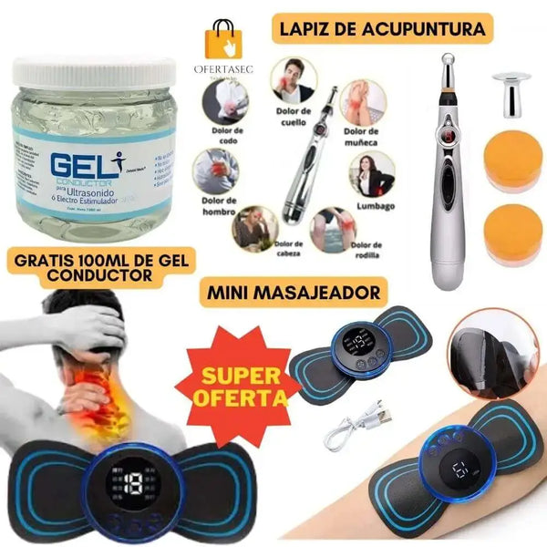 COMBO DE ALIVIO BOLIGRAFO ACUPUNTURA + ENVÍO GRATIS Y REGALO 🎁