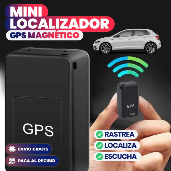 MINI LOCALIZADOR GPS MAGNÉTICO + REGALO + ENVÍO GRATIS