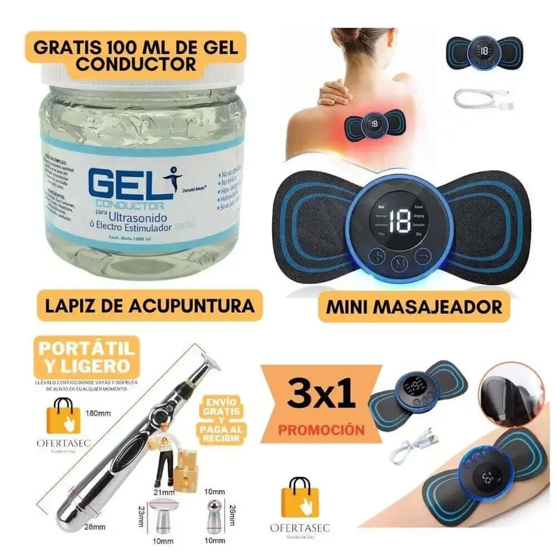 COMBO DE ALIVIO BOLIGRAFO ACUPUNTURA + ENVÍO GRATIS Y REGALO 🎁