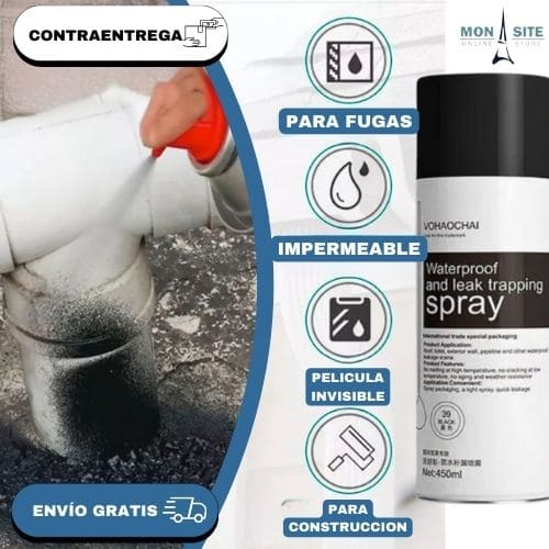 Spray Impermeabilizante para todo tipo de Superficies + Regalo + Envío gratis