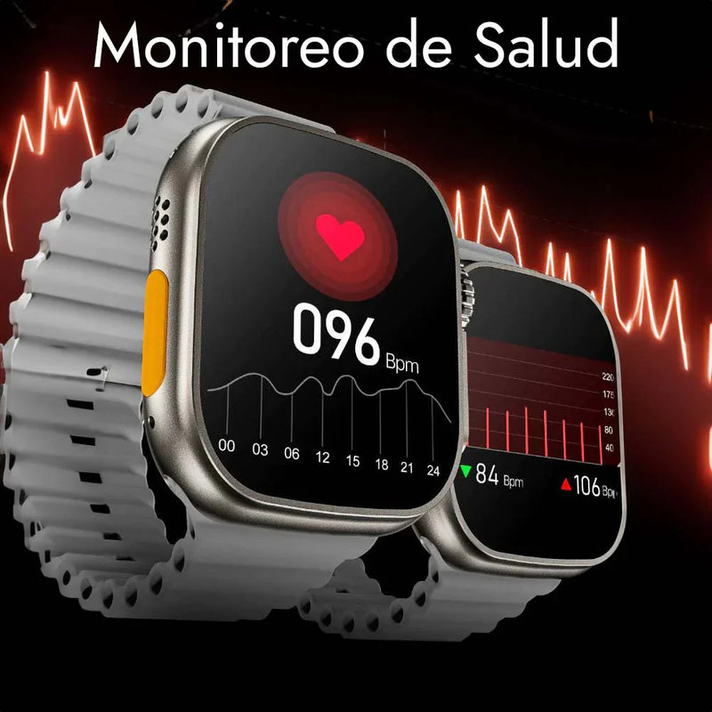 SmartWatch 9 ULTRA 2™ unisex + AirPods Pro 2ª Gen + 10 correas